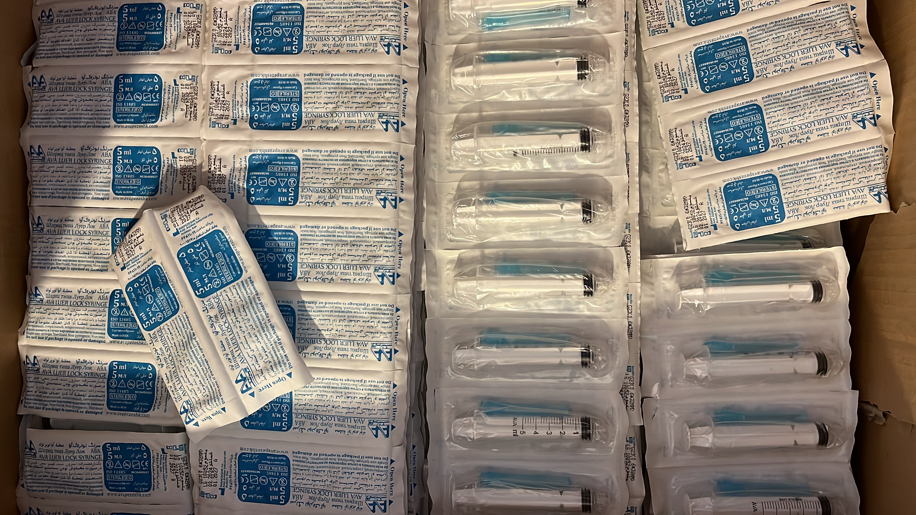 سرنگ شستشو آوا 5 سی سی لوئرلاک