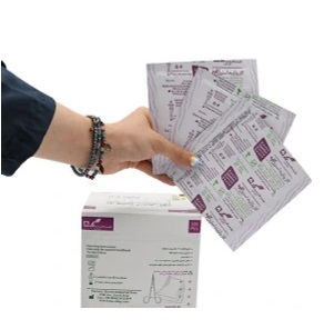 گاز وازلینه استریل کاوه - تک پدی (هربسته 100 عددی)