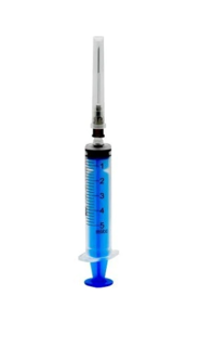 سرنگ 5 سی سی ورید (پیستون دار)