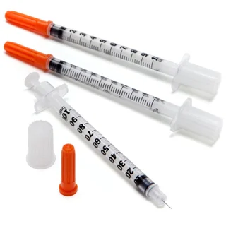سرنگ انسولین بی دی مدل micro-fine plus حجم 0.5 میلی لیتر بسته 100 عددی 103090229