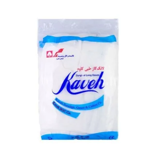لانگ گاز طبی کاوه - 50*40 سانتیمتر 3 لایه (هر کارتن 240 عددی)
