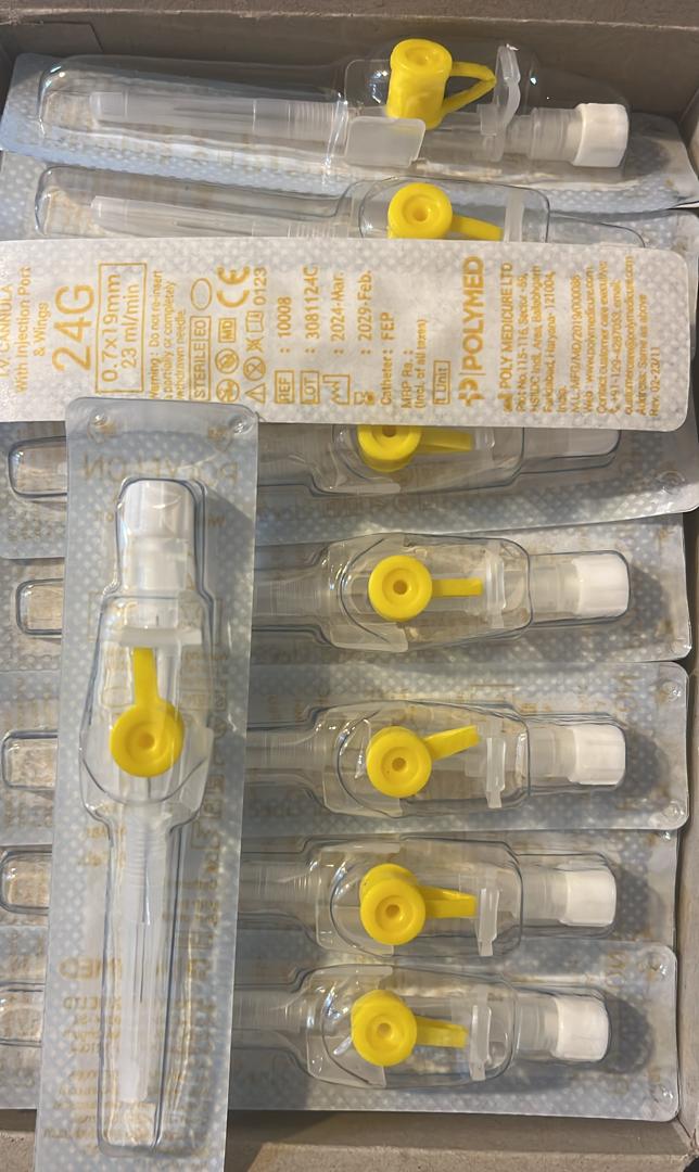 آنژیوکت زرد POLYFLON