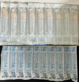 سرسوزن 25 نارنجی آوا طول ۲۵ میل (هربسته ۱۰۰ عددی)