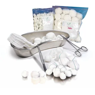 گاز توپی ساده کاوه 25*25 (کارتن 1000 عددی)