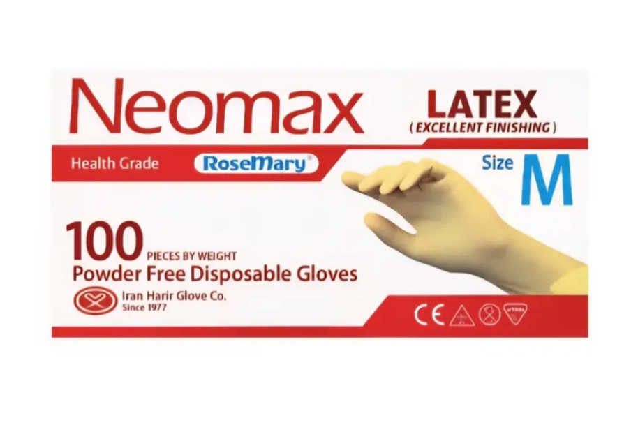 دستکش لاتکس نئومکس NEOMAX