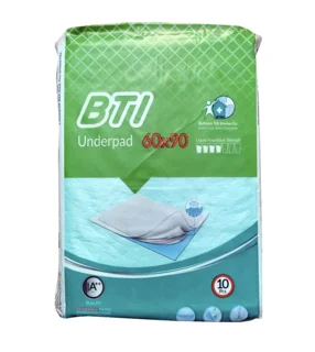 زیرانداز بیمار BTI مدل 6090 بسته 10 عددی