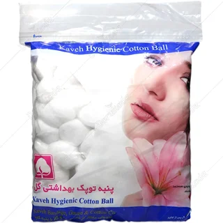 پنبه توپک سفید بهداشتی گل