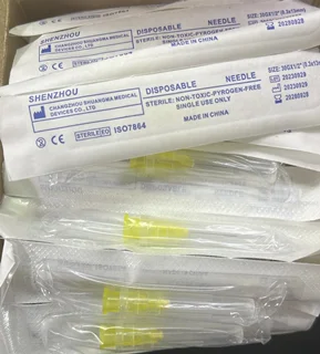 سرسوزن شنزو زرد گیج 30 طول 13 میل هربسته ۱۰۰ عددی