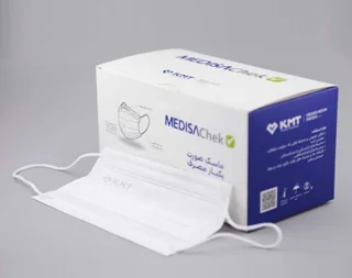 ماسک سه لایه جراحی KMT ( بسته‌ی 50 عددی )