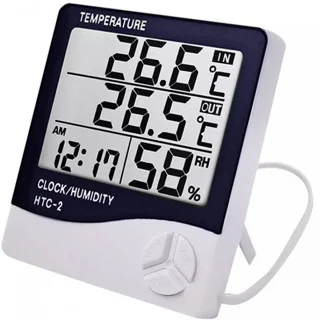 دماسنج و رطوبت سنج دیجیتالی HTC-2