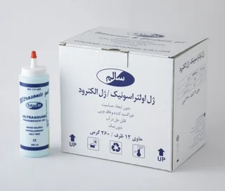 ژل التراسونیک سالم - حجم 260 میلی لیتر